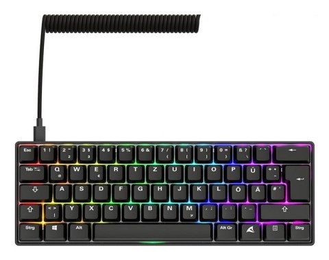 Klawiatura gamingowa Sharkoon Skiller SGK50S4 Gen2 PBT scw-gelRGB Sharkoon