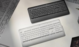 Logitech Signature K650 klawiatura Biuro Bluetooth QWERTY Amerykański międzynarodowy Grafitowy Logitech