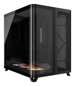 Obudowa komputera Corsair AIR 5400 RS-R ARGB, Midi Tower, Szkło hartowane, RGB - czarne, 3x wentylatory 120 mm w zestawie Corsair