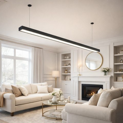 Oprawa led Cynideco 30W 4000K 1,2m czarna