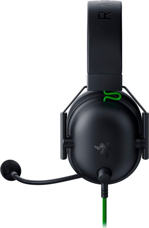 Razer Blackshark V2 X Zestaw słuchawkowy Przewodowa Opaska na głowę Gaming Czarny, Zielony RAZER