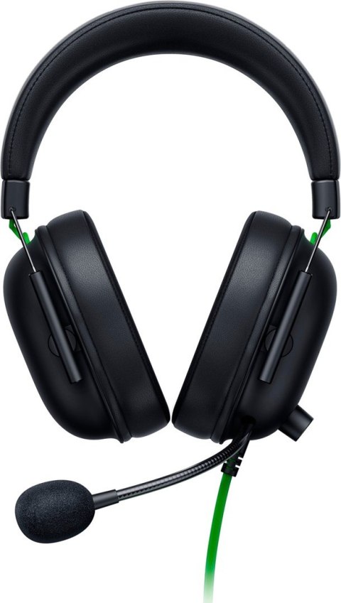 Razer Blackshark V2 X Zestaw słuchawkowy Przewodowa Opaska na głowę Gaming Czarny, Zielony RAZER