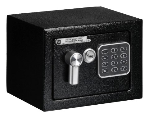 Yale Mini Electronic Safe Black Sejf podstawowy YSV mini czarny Yale