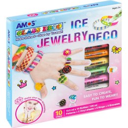 FARBY WITRAŻOWE AMOS ICE JAWELRY 10,5ml*10 KOLORÓW