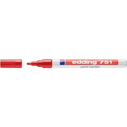 Marker olejowy Edding 751 czerwony