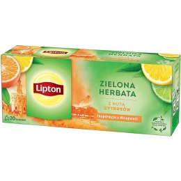 Herbata Lipton zielona z nutą cytrusów (20)