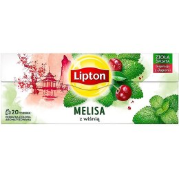 Herbata Lipton ziołowa melisa z wiśnią (20)