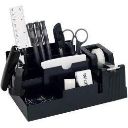 Przybornik na biurko Eagle 330 S z wyposażeniem czarny