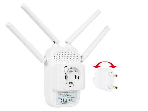 86-078# Wzmacniacz sygnału wi-fi repeater 2,4ghz/5ghz rp-10 blow Blow