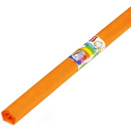 Bibuła marszczona Fiorello 50x200cm jasnopomarańcz