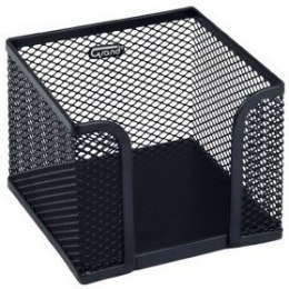 METALOWY POJEMNIK NA KARTECZKI CZARNY