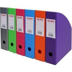 POJEMNIK NA DOKUMENTY BIURFOL A4/7cm FIOLETOWY