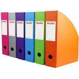 POJEMNIK NA DOKUMENTY BIURFOL A4/7cm POMARAŃCZOWY