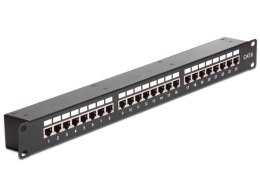 Patch Panel Delock 43295 - Cat6 - Montaż w szafie - 1U - 44 mm - 44 mm DELOCK