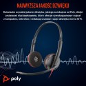 Poly Blackwire 3220 Stereo USB-C Black Headset +USB-C/A Adapter (Bulk) 8X2J9A6 POLY