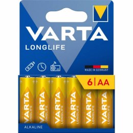 BATERIE ALKALICZNE VARTA R6 (AA) LONGLIFE 6szt NEW VARTA