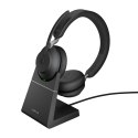 Jabra Evolve2 65, UC Stereo Zestaw słuchawkowy Bezprzewodowy Opaska na głowę Biuro/centrum telefoniczne USB Typu-A Bluetooth Cza Jabra