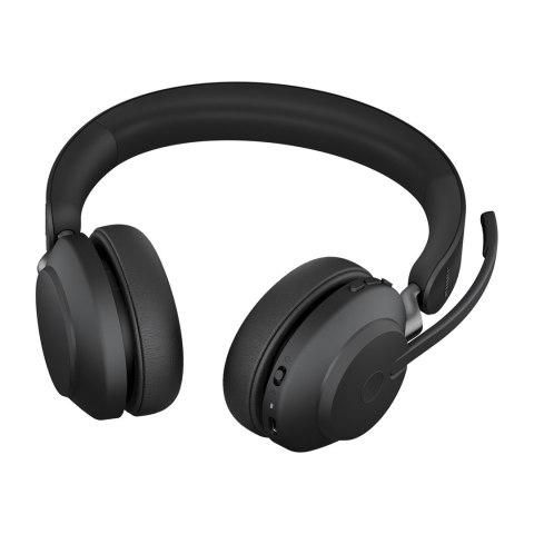 Jabra Evolve2 65, UC Stereo Zestaw słuchawkowy Bezprzewodowy Opaska na głowę Biuro/centrum telefoniczne USB Typu-A Bluetooth Cza Jabra