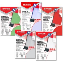 Okładki do bindownicy Office Products A4/200µm niebieskie (100)