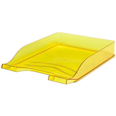 PÓŁKA NA DOKUMENTY BANTEX PRZEZROCZYSTA ŻÓŁTA