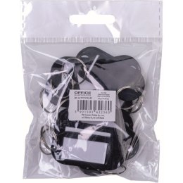 Zawieszki na klucze Office Products czarne (10)