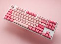 Ducky One 3 TKL Gossamer Pink klawiatura Gaming USB Niemiecki Różowy, Biały Ducky