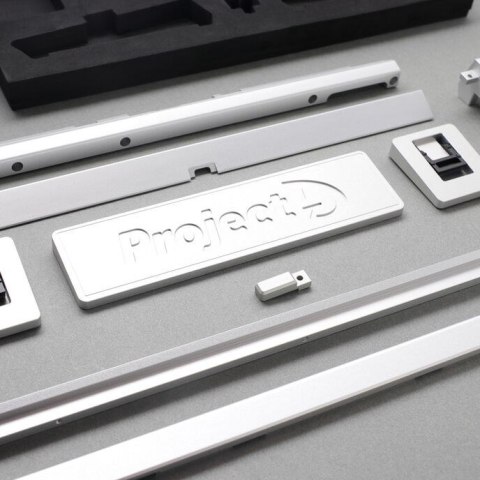 Ducky Outlaw 65 klawiatura Uniwersalne USB Srebrny Ducky