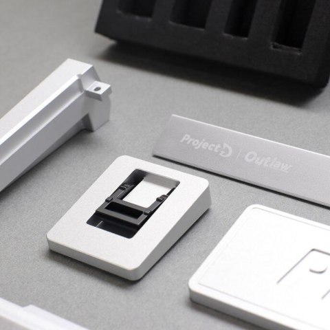 Ducky Outlaw 65 klawiatura Uniwersalne USB Srebrny Ducky