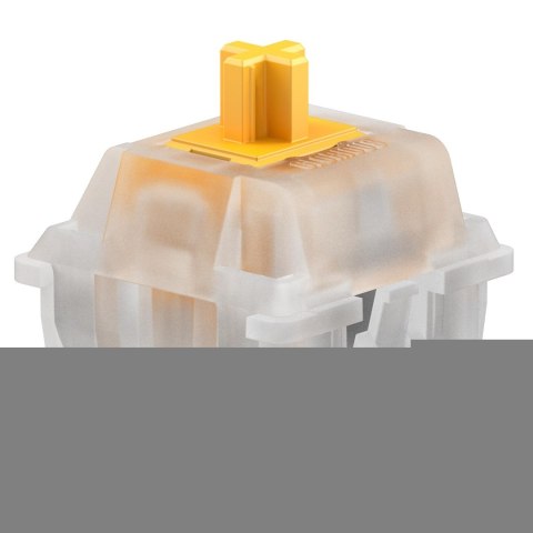 Glorious Panda Silent Switches, mechaniczne, 5-pinowe, dotykowe, MX-Stem, 50g - nasmarowane, 36 sztuk GLORIOUS