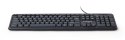 Klawiatura GEMBIRD KB-U-103 (USB 2.0; (US); kolor czarny) GEMBIRD