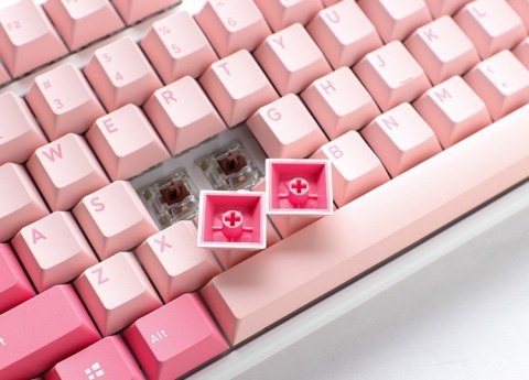 Klawiatura gamingowa Ducky One 3 TKL Gaming USB QWERTY Angielski Różowa Ducky