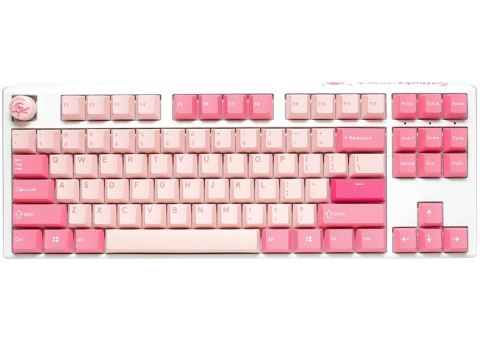 Klawiatura gamingowa Ducky One 3 TKL Gaming USB QWERTY Angielski Różowa Ducky