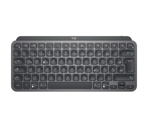 Logitech MX Keys Mini klawiatura Biuro RF Wireless + Bluetooth QWERTZ Niemiecki Grafitowy Logitech