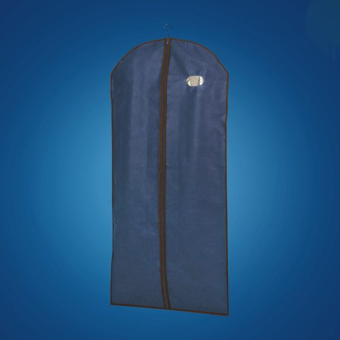 BLUE niebieski organizer na płaszcz 65x135cm Kamai Ordinett