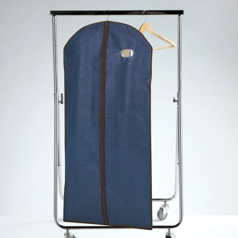 BLUE niebieski organizer na płaszcz 65x135cm Kamai Ordinett