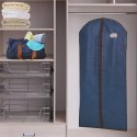 BLUE niebieski organizer na płaszcz 65x135cm Kamai Ordinett