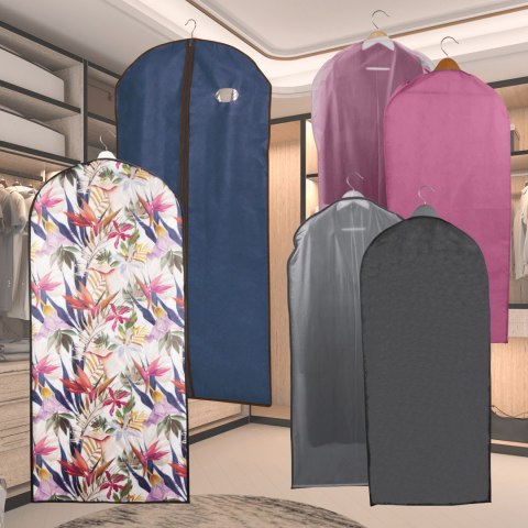 BLUE niebieski organizer na płaszcz 65x135cm Kamai Ordinett