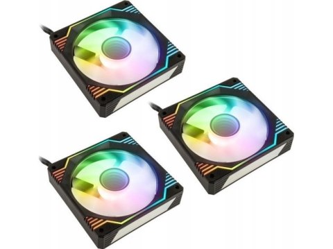 Kolink Umbra X 120mm ARGB High Performance PWM Fan Triple Pack - KOLINK
