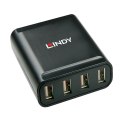 Lindy 42679 huby i koncentratory USB 2.0 Czarny LINDY