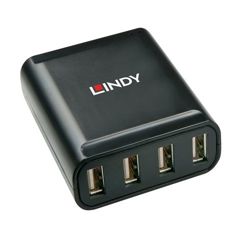 Lindy 42679 huby i koncentratory USB 2.0 Czarny LINDY
