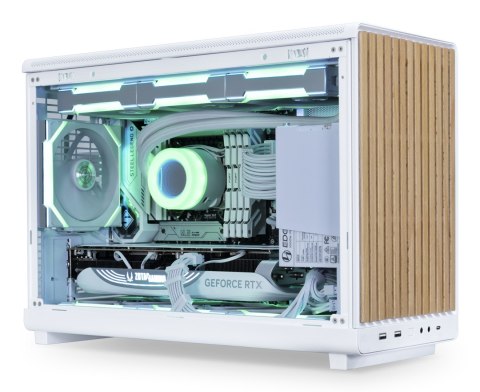Obudowa PC Lian Li DAN A3-mATX Wood Edition, Szkło hartowane, Micro-ATX - Buk, biała LIAN LI