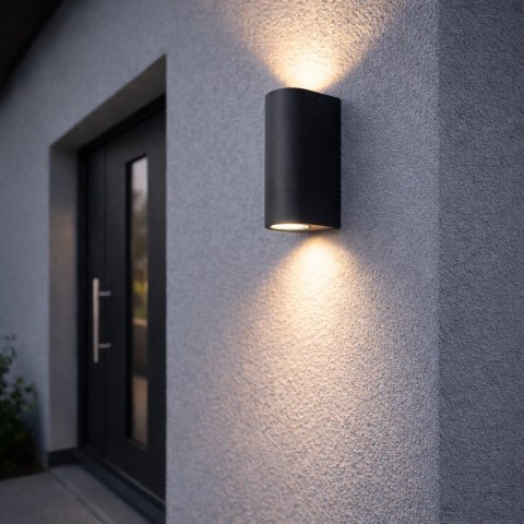 Oprawa elewacyjna Forti 2x GU10 antracyt