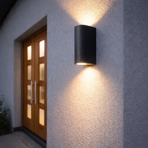 Oprawa elewacyjna Forti 2x GU10 czarny