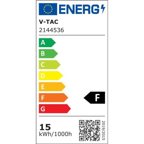 Żarówka LED V-TAC CREE CHIP 15W A65 E27 VT-2015 3000K 1521lm 6 lat gwarancji