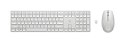 Zestaw klawiatura + mysz HP 650 Wireless Keyboard and Mouse Combo bezprzewodowe białe 4R016AA Hewlett-Packard