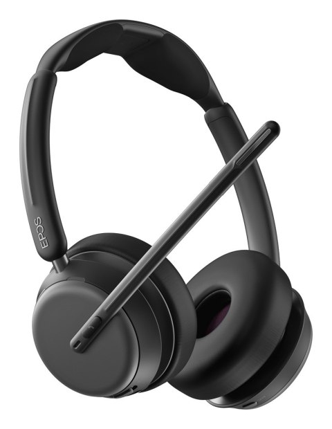 Zestaw słuchawkowy EPOS IMPACT 1061 ANC Bezprzewodowy Opaska na głowę Biuro/centrum telefoniczne Bluetooth Podstawka do ładowani EPOS