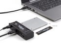 Delock - Kontroler pamięci - Funkcja klonowania - 2.5", 3.5", M.2 (6.4 cm, 8.9 cm) - Karta M.2 (PCIe NVMe i SATA) / SATA SSD - U DELOCK