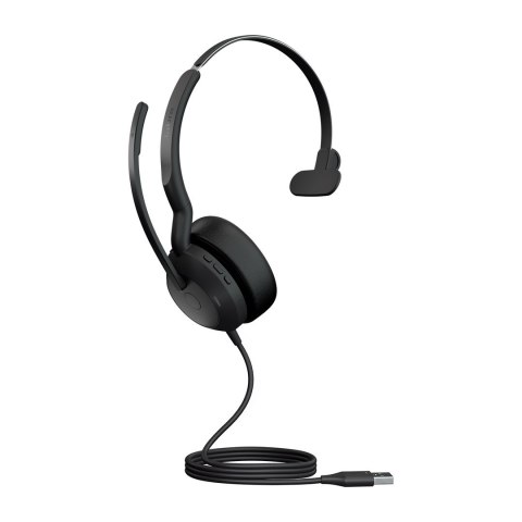 Jabra 25089-889-999 słuchawki/zestaw słuchawkowy Przewodowa Opaska na głowę Biuro/centrum telefoniczne USB Typu-A Czarny Jabra