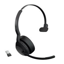 Jabra Evolve2 55 Zestaw słuchawkowy Bezprzewodowy Opaska na głowę Biuro/centrum telefoniczne Bluetooth Czarny Jabra