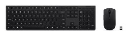 Lenovo Professional Bezprzewodowa ładowalna klawiatura i mysz combo | Zestaw klawiatury i myszy | Bezprzewodowy | Mysz w zestawi Lenovo